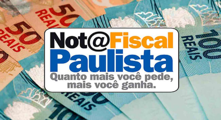 resgate mensal da nota fiscal paulista